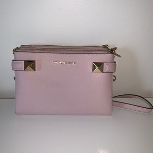 MICHAEL Michael Kors Karla Leather Crossbody